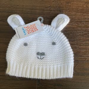 Just one you made by Carter’s one size baby‘s first Easter hat bunny New NWT